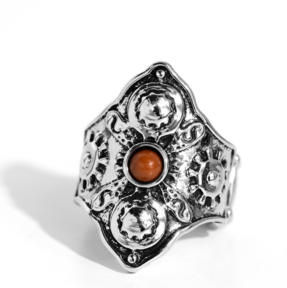 Adjustable silver ring NEW